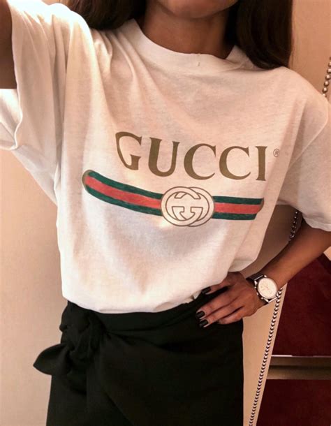 women's gucci t shirt|Gucci femme t shirt.